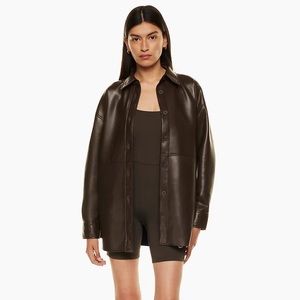 Aritzia Pelli Shirt Jacket